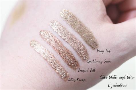 stila glow and glitter|stila glitter and glow looks.